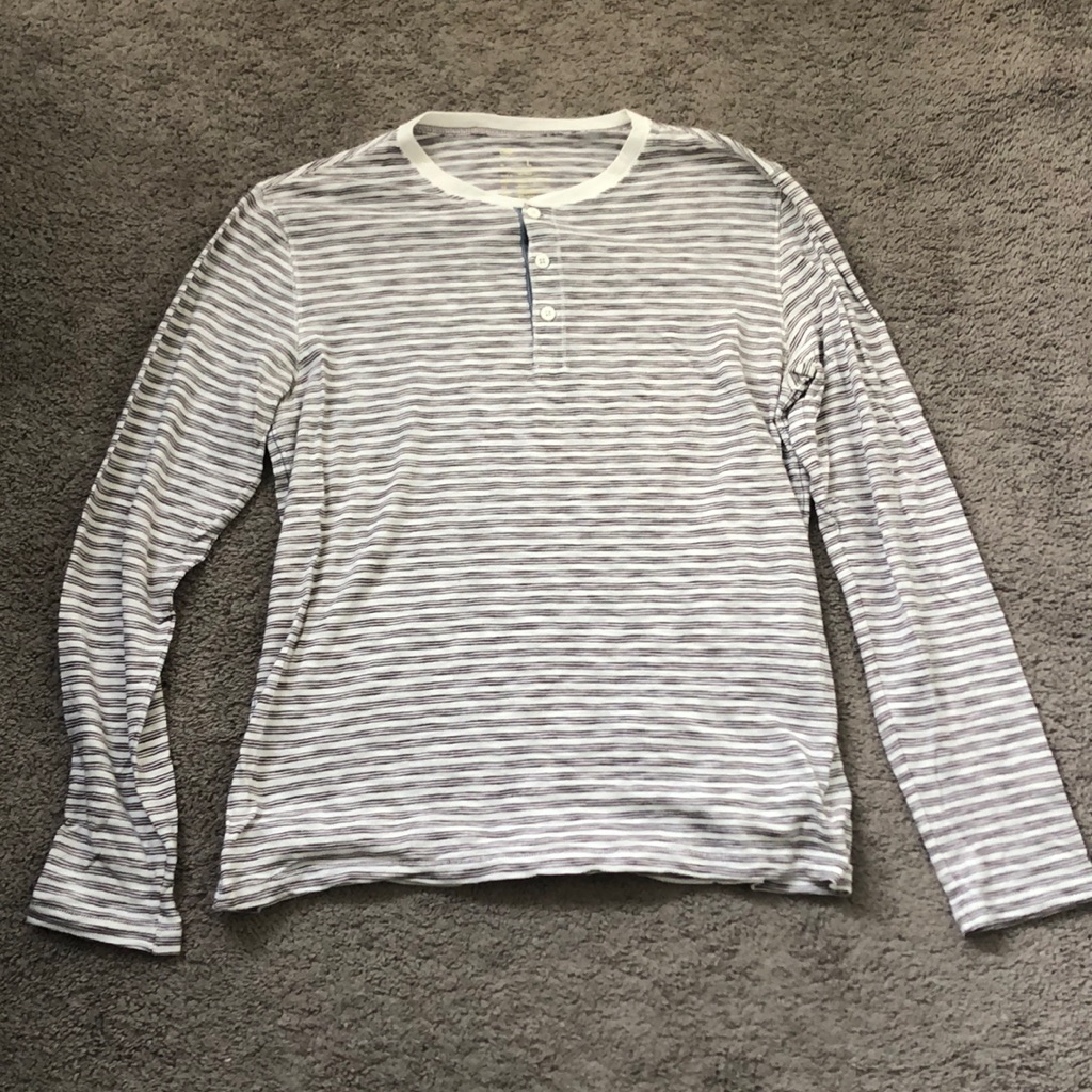 Lightweight Striped Pullover